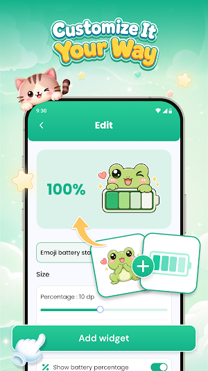Emoji Battery: Status Bar Screenshot 1