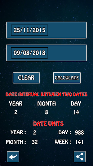 Date & Age Calculator Screenshot 2