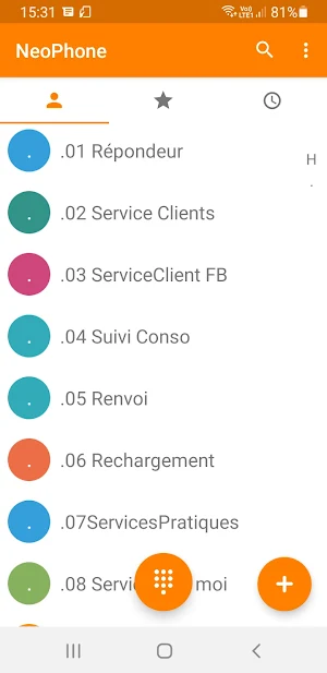 NomadiaPhone Screenshot 1