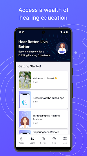 Tuned Hearing Screenshot 2