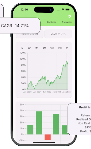 Profitable - Portfolio Tracker Screenshot 2