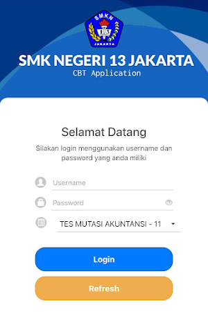 CBT SMKN 13 JAKARTA Screenshot 0