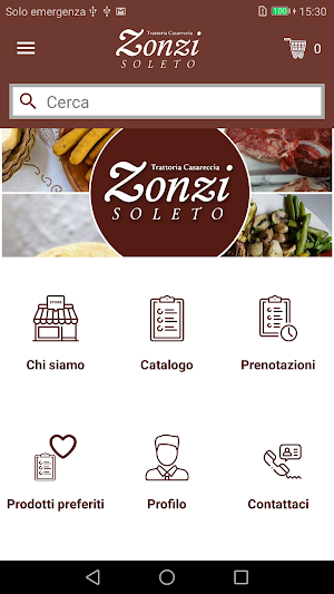 Trattoria Zonzi Screenshot 2