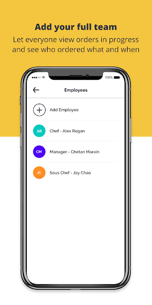 Custom Food Service screenshot 5