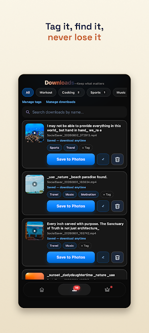 Social Saver: Video Downloader Screenshot 2