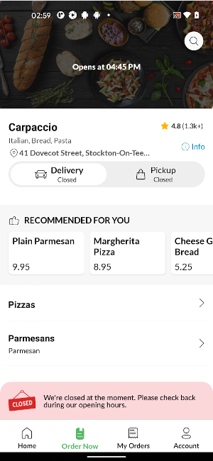 Carpaccio Screenshot 2