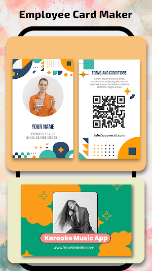 Employee Card Maker Screenshot 3