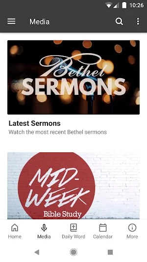 Bethel UPC Screenshot 1