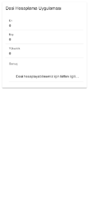 Desi Hesaplama Screenshot 2