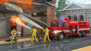 Firefighter Fire Truck Games Screenshot 3