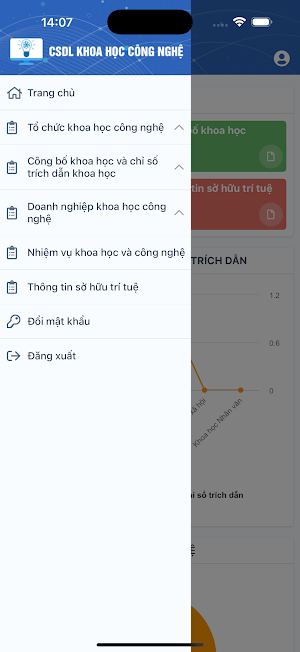 CSDL Khoa học công nghệ ĐB Screenshot 2