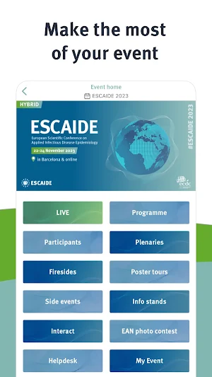 ESCAIDE2023 Screenshot 1