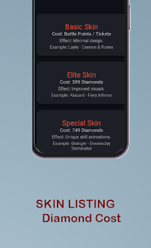 Legend Diamonds - Skins Screenshot 1