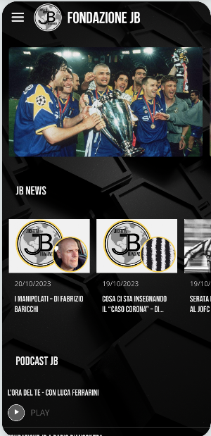 Fondazione Jdentità Bianconera Screenshot 0