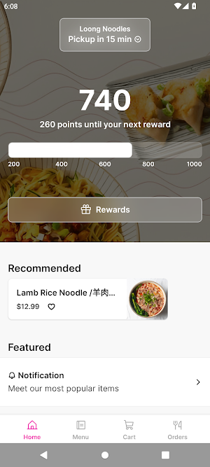 Loong Noodles Screenshot 0