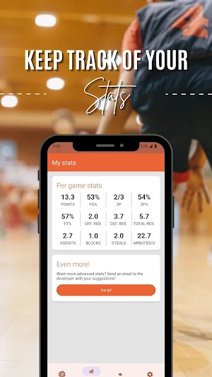 Basketball Companion Stats Screenshot 2