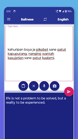 Balinese English Translator Screenshot 3