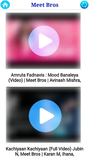 Meet Bros All Video Songs Screenshot 0