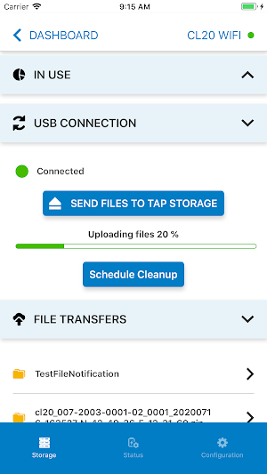 TAP Storage Screenshot 3