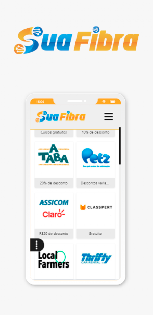 Clube de Vantagens Sua Fibra Screenshot 3