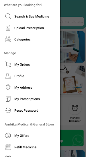 AMBIKA MEDICAL & GENERAL STORE Screenshot 1