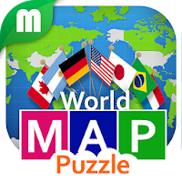 World Map Puzzle 168 Countries