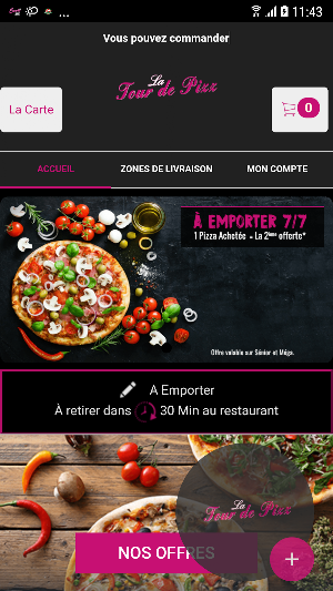 LA TOUR DE PIZZ Screenshot 1