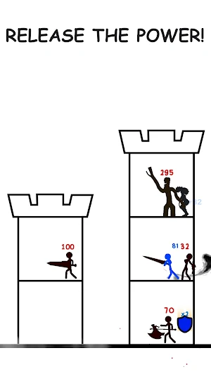 Stick Tower: Rainbow Friends Screenshot 1