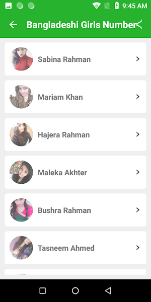 Girls Phone Number for Chat Screenshot 1
