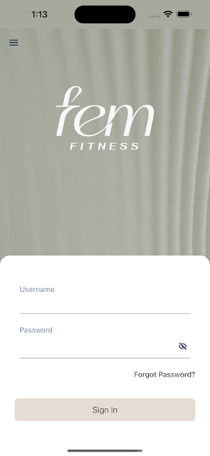 FEM Fitness Screenshot 0