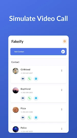 Fakeify - Fake Call App Screenshot 0