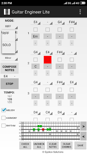 Guitar Engineer Lite Screenshot 1