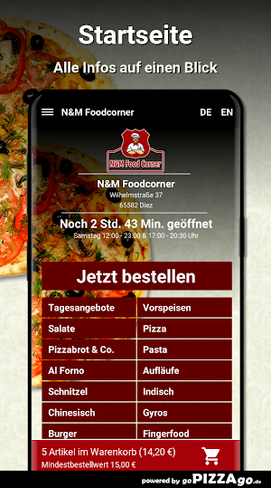 N-M Foodcorner Diez Screenshot 1