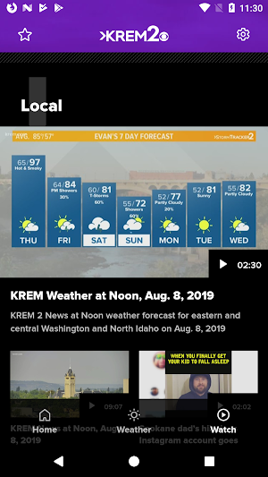 Spokane News from KREM Screenshot 2