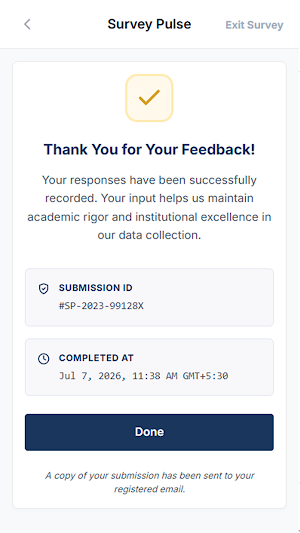 Dpb Survey App Screenshot 3