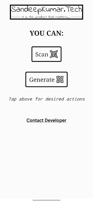 QRCodeS Screenshot 0