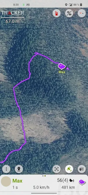 Poro GPS Screenshot 1