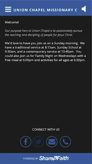 Union Chapel Missionary Church Screenshot 0