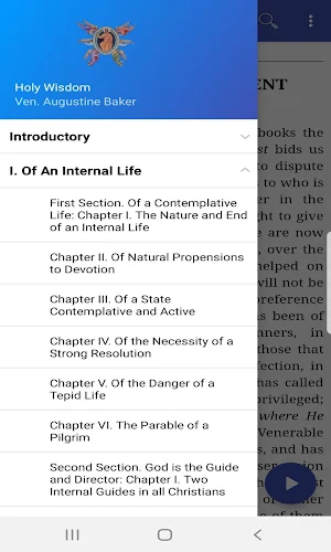 Holy Wisdom by Augustine Baker Screenshot 2