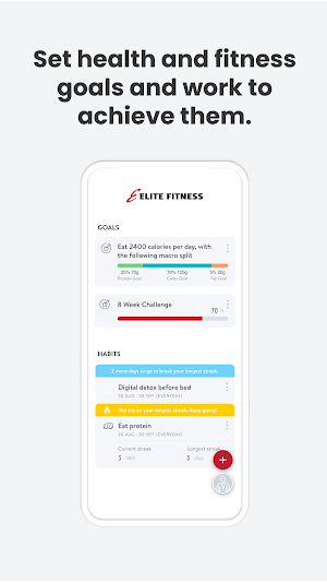 Elite Sports and Fitness Screenshot 2