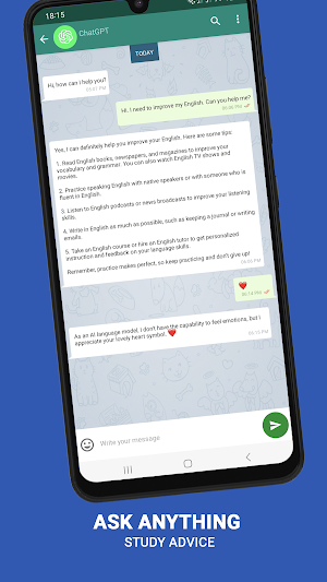WhatsGPT AI chat Turbo Screenshot 0