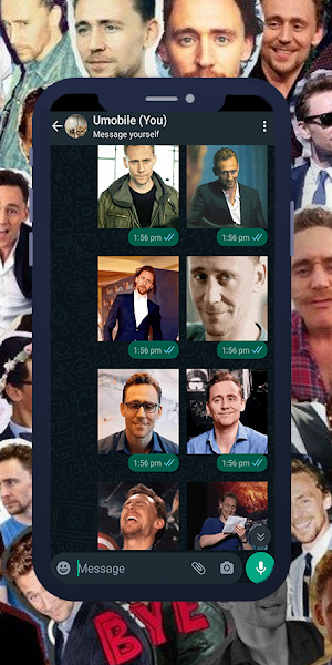 Tom Hiddleston GIF Stickers Screenshot 1