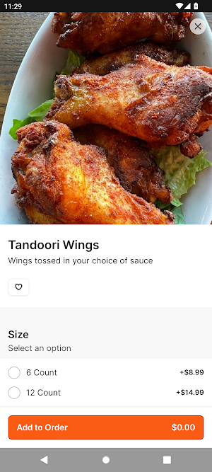 Little India Pizza Screenshot 2