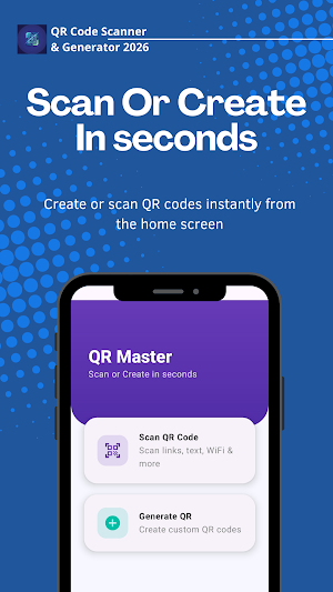 QR Code Scanner & Generator Screenshot 1
