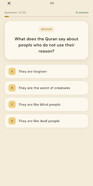 Quran Quiz: Islamic Trivia Screenshot 2
