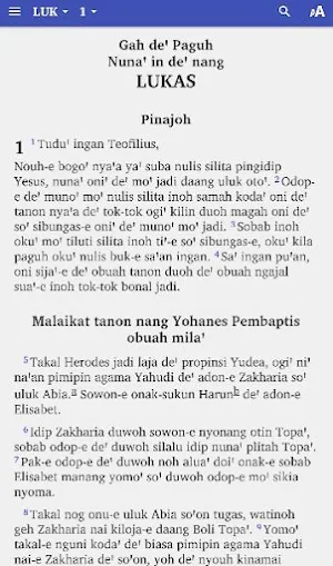 Kitab Bidayuh Jagoi Screenshot 0