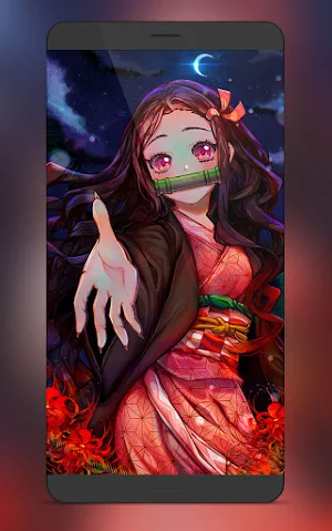 Demon Slayer‏ Wallpaper FHD | Kimetsu wallpapers Screenshot 3
