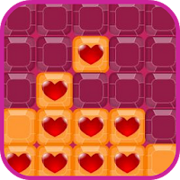 block puzzle-love jewel