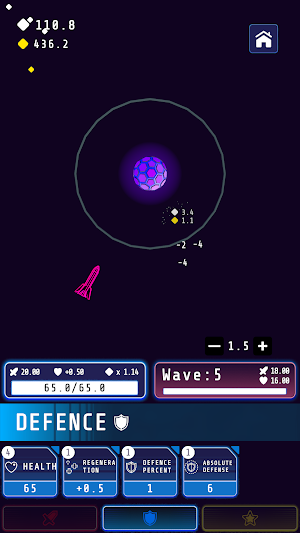 Planet Idle Tower Defense Screenshot 1