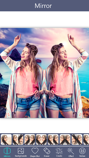 Mirror Blur Photo Editor : Mir Screenshot 1